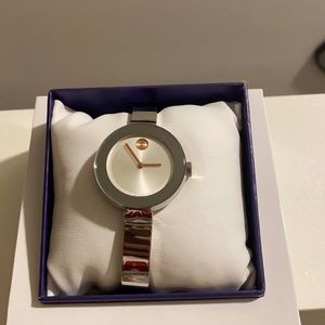 Movado BOLD Rose gold and silver woman’s watch